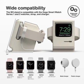 Đế Sạc Silicone Cho Đồng Hồ Thông Minh Apple Watch 8 7 6 5 4 iwatch 3 2 1