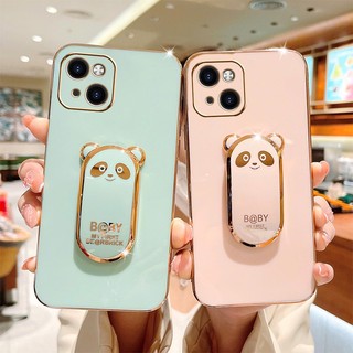 Ốp Điện Thoại Họa Tiết Gấu Trúc Cho infinix Tecno Camon 18 16 15 Spark 9T 8 7 6 5 Air GO Pro