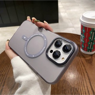Ốp Điện Thoại acrylic Cứng Mặt Nhám Màu Xám Cho case compatible for iPhone 14 14 pro 14 plus 13 13 pro 13 14 pro max