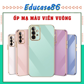 Ốp lưng Xiaomi Viền vuông Mạ Màu - Xiaomi Redmi Note 10, Note 10 pro, Note 10 Pro Max, Note 11 Pro, Mi 10 Lite Educase86