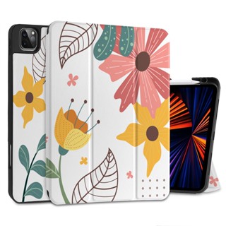 Bao Da Máy Tính Bảng Bằng TPU Họa Tiết Hoa Cho iPad Pro11 12.9inch Air5 Air4 iPad 10.9inch Mini6 2022 2021 2020 2018
