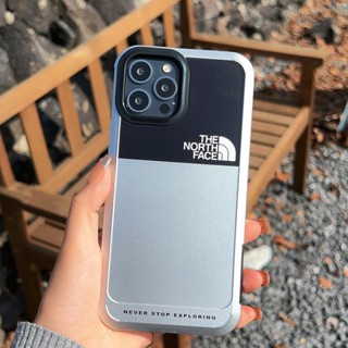Ốp Điện Thoại Silicon Tpu Mềm Nhám Họa Tiết North Face Cho iPhone 14 13 12 11 Pro Max 14 Plus
