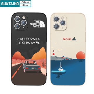 Suntaiho Ốp lưng iphone Ốp Điện Thoại từ TPU in hình phong cách thích hợp cho IPhone 7 8 IPhone 11 Pro Max 12 13 14 Plus X XS XR