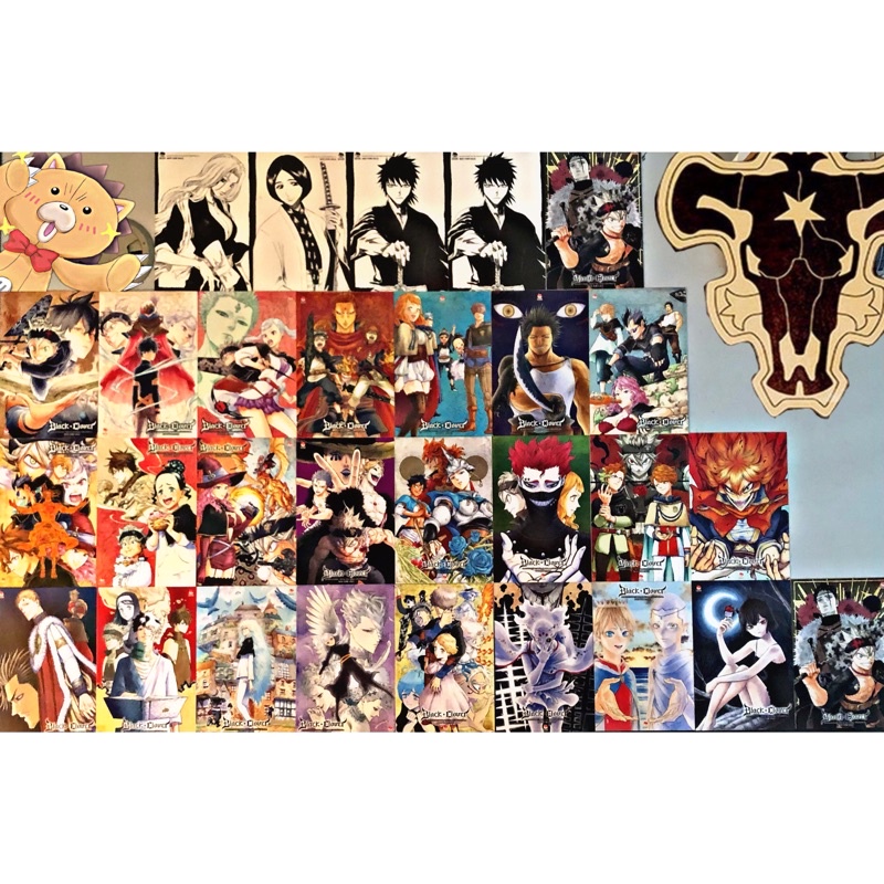 Postcard Black Clover/Bleach
