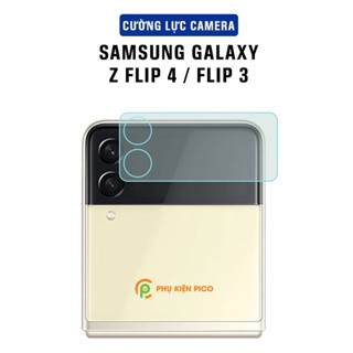 Cường lực camera Samsung Z Flip 3 trong suốt độ cứng 9H chống trầy xước, va đập - Dán camera Samsung Galaxy Z Flip 4 5G