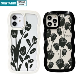 Suntaiho Ốp lưng iphone TPU mềm chống sốc thích hợp cho iPhone 14 Pro 13 Pro Max 13 Pro XR XS Max