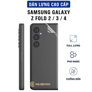 Dán mặt lưng Samsung Galaxy Z Fold 2 PPF cao cấp dẻo trong suốt - Dán lưng Samsung Galaxy Z Fold 2 / Z Fold 3 / Z Fold 4