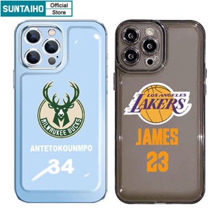 Suntaiho Ốp lưng iphone họa tiết số bóng rổ thích hợp cho iPhone 14 13 12 11 Pro Max X XS XR
