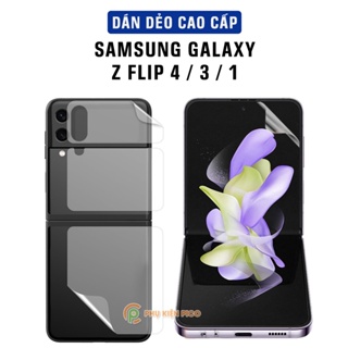 Dán màn hình Samsung Z Flip 4 PPF cao cấp dẻo trong suốt - Dán lưng Samsung Galaxy Z Flip 4