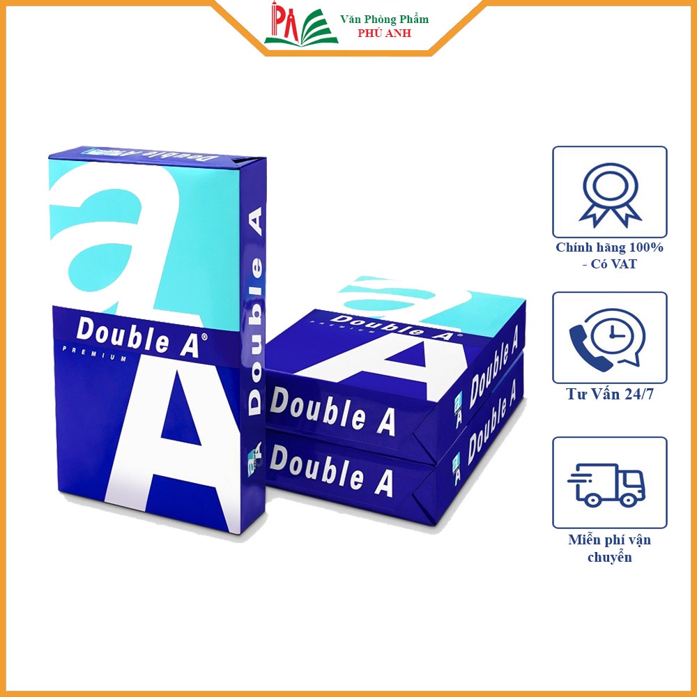 Giấy Double A A4 ĐL 70/90
