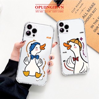 Ốp iphone vịt nice cute silicon dẻo bảo vệ camera cho iphone 11 13 pro max 14 12 pro max mini x r s max 6 s 7 8 plus