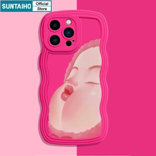 Suntaiho Ốp lưng iphone Ốp Điện Thoại bằng silicon mềm in búp bê thích hợp cho IPhone 14 12 13 11 Pro Max XS X XR XS Max 7 8 Plus