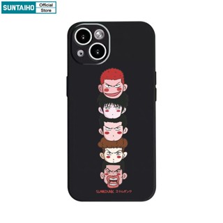 Suntaiho Ốp lưng iphone in hình Anime Slam Dunk thích hợp cho iPhone 7 Plus 8 Plus 11 Pro Max 12 13 14 Plus X XS XR