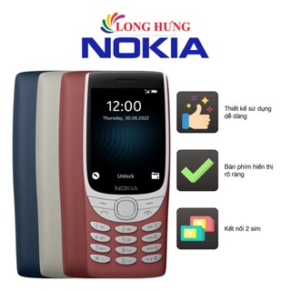 Điện thoại Nokia 8210 4G - Hàng chính hãng