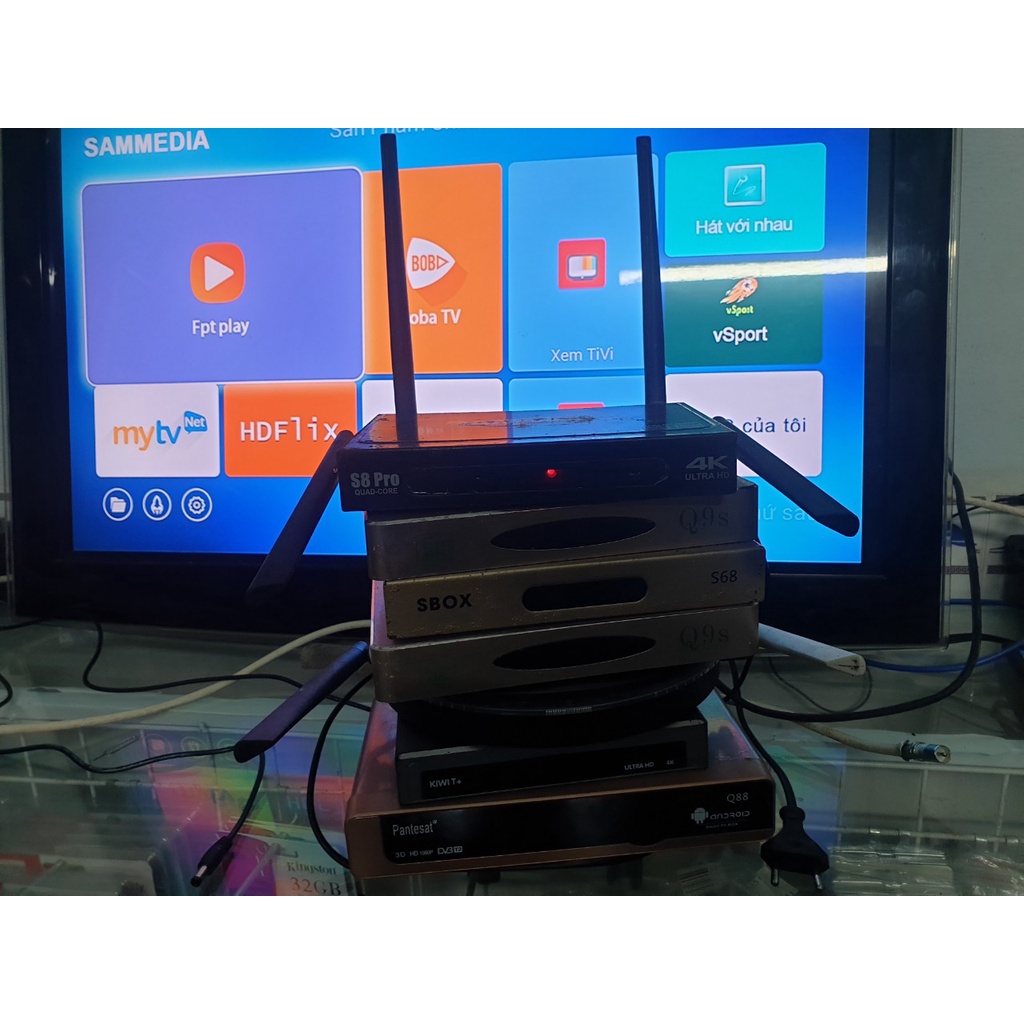 Đầu android tv box android 4.4.2 1G 90%