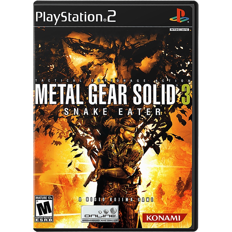 Metal Gear Solid 3 - Snake Eater - Đĩa game PS2