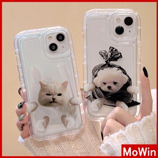 For iPhone 14 Pro Max iPhone Case Clear Case TPU Soft Case Airbag Reinforced Shockproof Cute Cat Puppy Compatible with iPhone 13 Pro Max iPhone 12 Pro Max 11 7Plus 6Plus XR xs