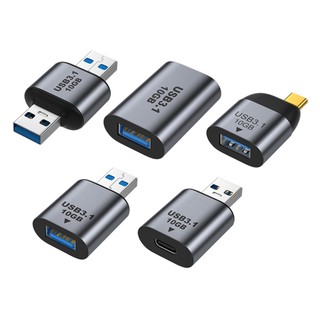 Bộ Chuyển Đổi Sạc Nhanh USB C 3.1 OTG 10Gbps Type-C 3A Cho Samsung Xiaomi Phone Macbook Pro Tablet