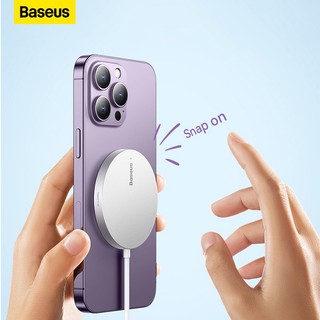 [Mã ELBMO2 giảm 12% đơn 500K] Đế Sạc Không Dây Baseus 15W Cho iPhone 14 iPhone 13 12 Mini