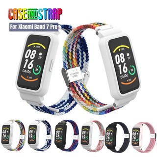 Ốp Bọc Bảo Vệ Dây Đeo Đồng Hồ Thông Minh Xiaomi Mi Band 7 Pro Xiaomi Mi Band 7pro Bằng Sợi Nylon Bện Thời Trang