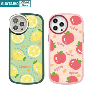Suntaiho Ốp lưng iphone Ốp Điện Thoại từ slicon họa tiết trái cây thích hợp cho iPhone 14 Pro 11 Promax 12 13 XS Max 7 Plus 8 Plus