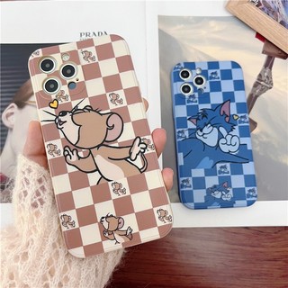 Ốp Điện Thoại Mềm Hình Mèo Và Chuột Cho Xiaomi POCO X3 NFC M3 Pro Redmi 10 9 9A 9i 9C Note 10 8 9 9S Pro 4G