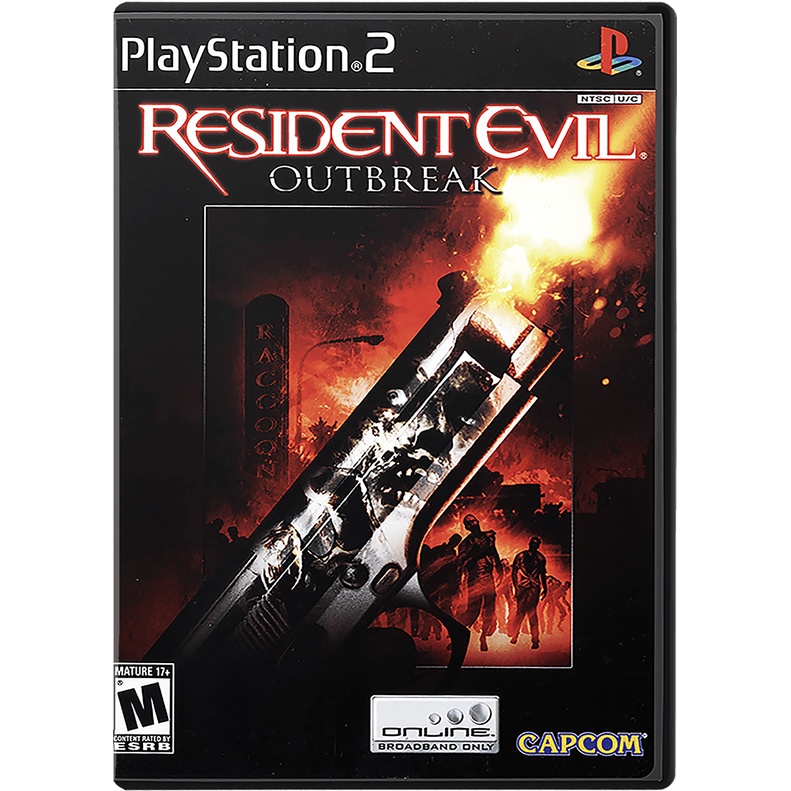 Resident Evil Outbreak - Đĩa game PS2