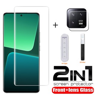 Kính Dán Cường Lực Bảo Vệ Camera 2 Trong 1 Cho Xiaomi 13 12 11 10 12S Note10 Pro Lite Xiaomi Mi 10S 12X 13Pro 12Pro