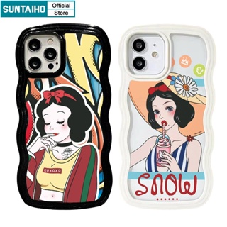 Suntaiho Ốp lưng iphone họa tiết công chúa hoạt hình thích hợp cho iPhone 11 Pro 14 Pro Max 12 13 Pro XR XS Max