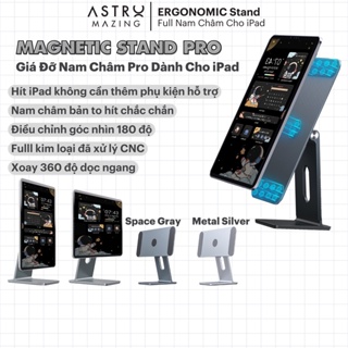 [Magnetic Stand] Giá đỡ hít nam châm Magnetic Stand Pro xoay 360 độ dành cho iPad Pro 11, Pro 12.9, Air 4 5, iPad Gen 10