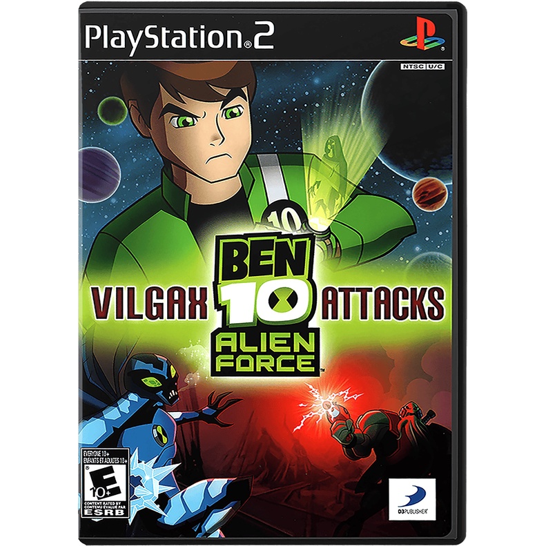 Ben 10 Alien Force - Vilgax Attacks  - Đĩa game PS2
