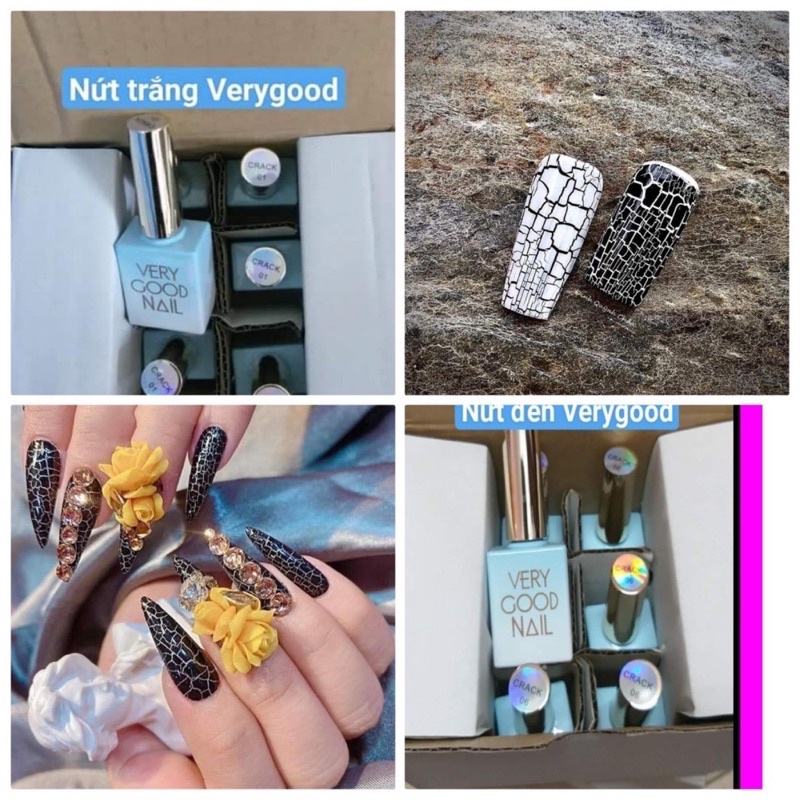 sơn nứt verygood đen, trắng