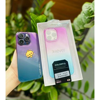 Ốp lưng cứng đổi mầu cho IPhone 14 Pro Max , 14 Pro, chính hãng X-Level
