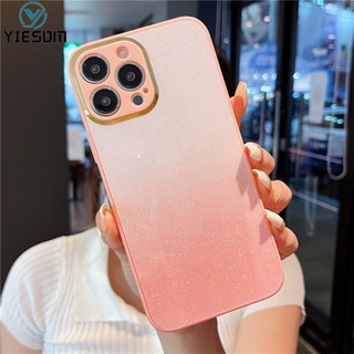 Ốp Điện Thoại Chống Sốc Màu Sắc Cầu Vồng Sang Trọng Cho iPhone 12 11 Pro Max 11 12 Pro
