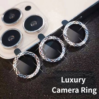 Miếng dán kim loại bảo vệ tròng kính camera sau mạnh mẽ thích hợp cho iphone 11 12 13 14 Mini Pro Max Plus