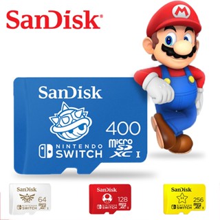 SANDISK Thẻ Nhớ Tốc Độ Cao 64GB 128GB 256GB 400GB SDXC Micro SD TF Cho Nintendo Switch