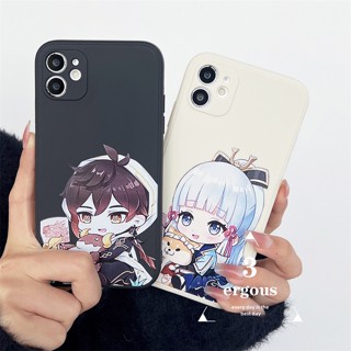 Genshin Impact Kamisato Ayaka Morax Ốp Điện Thoại Cho Samsung A04E A04 A03 A04s A02S A13 A23 M23 A53 A33 A03 A03s A02s A72 A52s A32 A22 A12 M52 M32 M22 M12 A71 A51 A50s A30s S22 S21