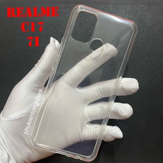 Ốp Lưng Realme 7i / C17 Dẻo Trong Tốt Lâu Ố Vàng