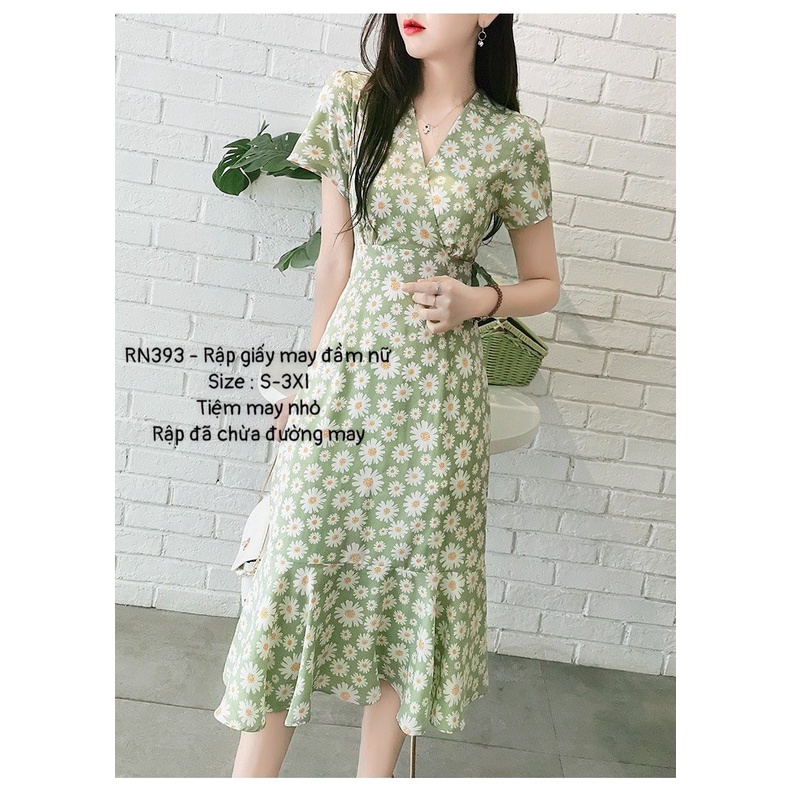 RN393_Rập giấy may đầm nữ