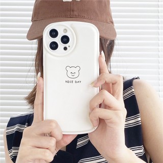 Ốp Điện Thoại Mềm Chống Sốc In Hình Gấu Hoạt Hình Cho iphone 11 promax 14 promax 11 12 / 13 / 6 / 7 / 8plus / X max