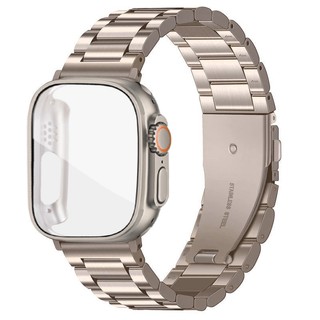 Dây Đeo Inox Cho Đồng Hồ Thông Minh Apple Watch 8 7 6 Se 5 4 iWatch 44Mm 45Mm