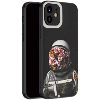 ỐP IPHONE phi hành gia cạnh vuông dẻo iphone 6/6plus/7/7plus/8/8plus/x/xr/xs/11/12/13/14pro/max/promax mo011