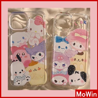 For iPhone 14 Pro Max iPhone Case Soft Case TPU Clear Case Plating Button Shockproof Cute Cartoon Compatible For iPhone 13 Pro Max 12 Pro Max 11 Pro Max 7plus XR xs max 6splus