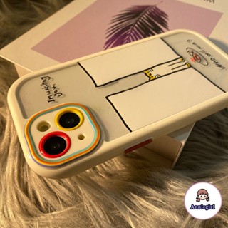 Ốp Điện Thoại Acrylic Mềm Chống Sốc Họa Tiết Mèo Và Chữ Cho IPhone 14 13 12 11 Pro Max 14 Pro Max