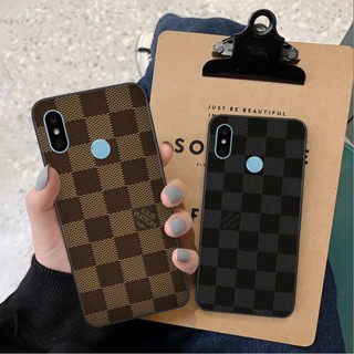 Ốp lưng Xiaomi Redmi 6 Pro / Mi A2 Lite hình caro, thời trang hàng hiệu cao cấp, vỏ ốp rẻ đẹp