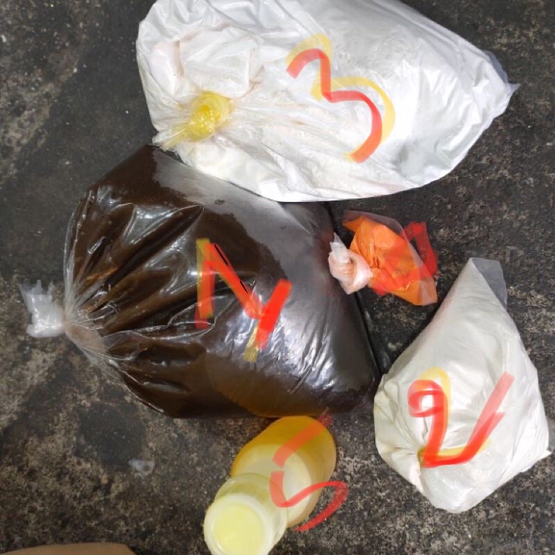 combo 1 phần pha nước rửa chén dạng las.