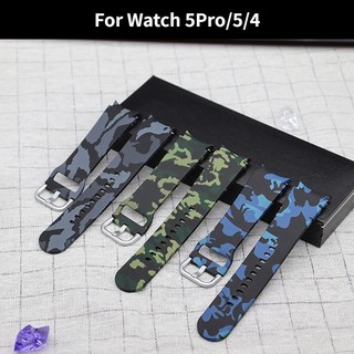 Dây Đeo Họa Tiết Rằn Ri 20mm Cho Đồng Hồ Thông Minh Samsung Watch 5 / 4 5Pro 4