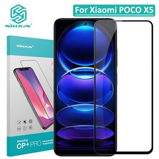 Kính Cường Lực NILLKIN Full Màn Hình 9H Chống Trầy &amp; Nổ Cho Poco X5 Pro 5G / Poco X5 5G