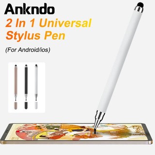 Bút cảm ứng ANKNDO thiết kế 2 trong 1 thích hợp cho điện thoại android / máy tính bảng