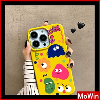 For iPhone 14 Pro Max iPhone Case Yellow Glossy TPU Soft Case Shockproof Protection Camera Cartoon Cute Style Compatible with iPhone 13 Pro max 12 Pro Max 11 xr xs max 7Plus 7 8
